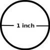 2 inch circle actual size