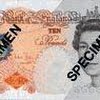 10 british pound note size