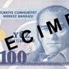 100 new turkish lira banknote size