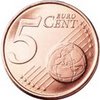 5 euro cent coin size