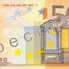 50 euro banknote size