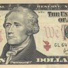American 10 dollar bill size