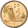 Australian 2 dollar coin size