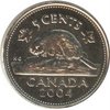 Canadian 5 cents size