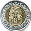Egyptian 1 pound coin size