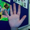 My hand 2 size