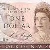 New zealand 1 dollar note size
