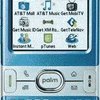 Palm centro electric blue smartphone at t size