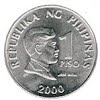 Philippine one peso coin size