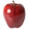 Red apple size