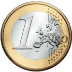 1 Euro Coin Actual Size Image
