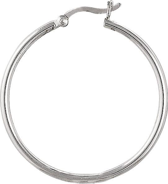 1 inch hoop earring Actual Size Image