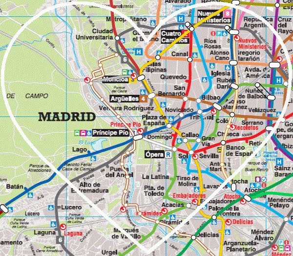 1. MADRID Actual Size Image