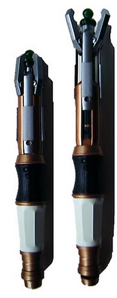 11th doctor's sonic screwdriver  Actual Size Image