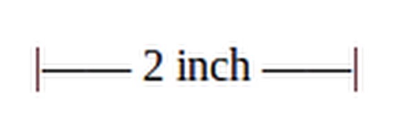 1 2 inch actual size