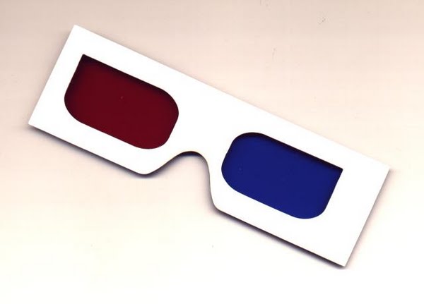 3d glasses Actual Size Image