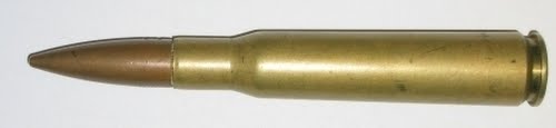 .50 BMG cartridge Actual Size Image