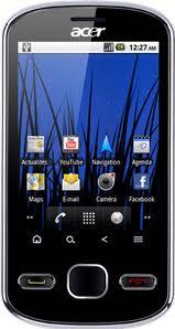 Acer beTouch E140 Actual Size Image