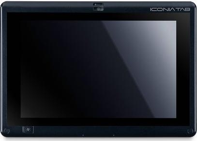Acer ICONIA TAB W500 Actual Size Image