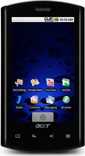 Acer Liquid Actual Size Image