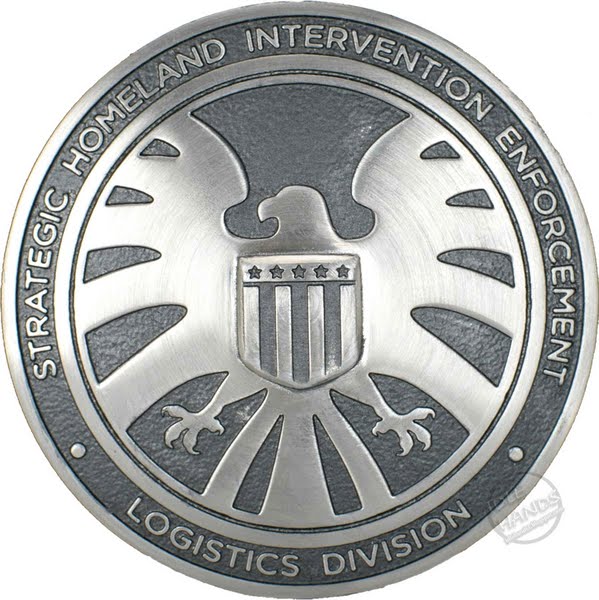 Agents of shield Badge Actual Size Image