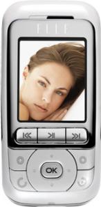 Alcatel ELLE GlamPhone Actual Size Image