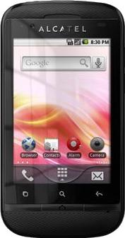Alcatel One Touch Glory 918N (2) Actual Size Image