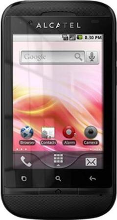 Alcatel One Touch OT-918D Actual Size Image