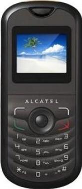 Alcatel OT-103 Actual Size Image