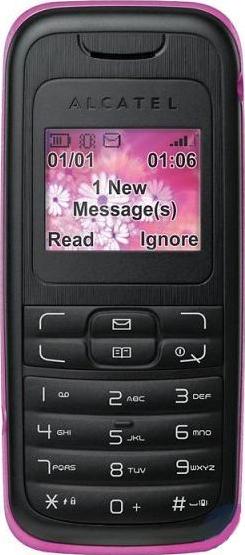 Alcatel OT-202 Actual Size Image