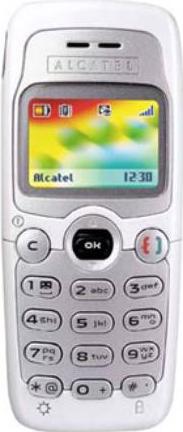 Alcatel OT 332 Actual Size Image