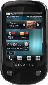 Alcatel OT-710 Actual Size Image
