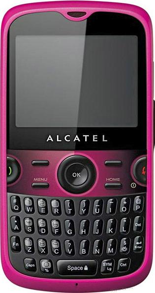 Alcatel OT-800 One Touch Tribe Actual Size Image