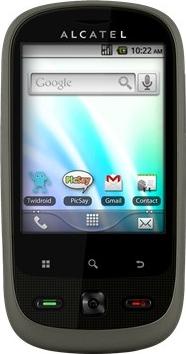 Alcatel OT-890D Actual Size Image