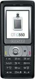 Alcatel OT-C550 Actual Size Image
