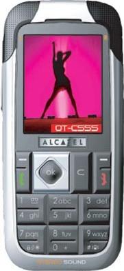 Alcatel OT-C555 Actual Size Image