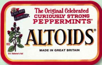 Altoids tin box Actual Size Image