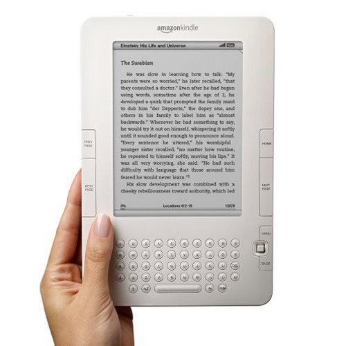 Amazon Kindle 2 Actual Size Image