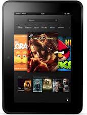 Amazon Kindle Fire HD 7 inch Actual Size Image