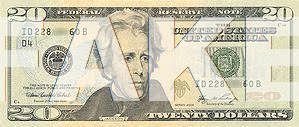 American 20 Dollar Bill
