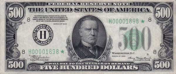 Size Of American Dollar Bill