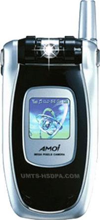 Amoi H802 Actual Size Image
