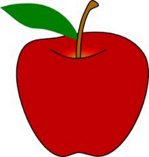 Apple fruit Actual Size Image