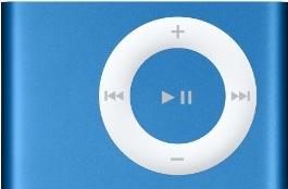 Apple iPod shuffle Actual Size Image