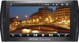 Archos 7c Home Tablet Actual Size Image