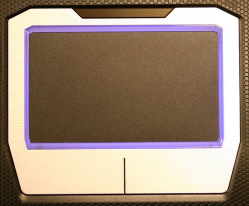 Asus G50V-A1 Touchpad Actual Size Image