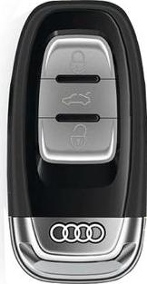 Audi car key Actual Size Image