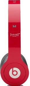 Beats by Dr. Dre Solo HD headphones Actual Size Image