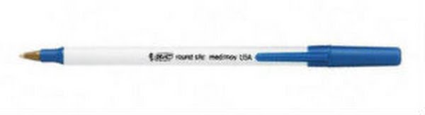 BIC Stic Pen Actual Size Image