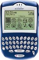 BlackBerry 6230 Actual Size Image